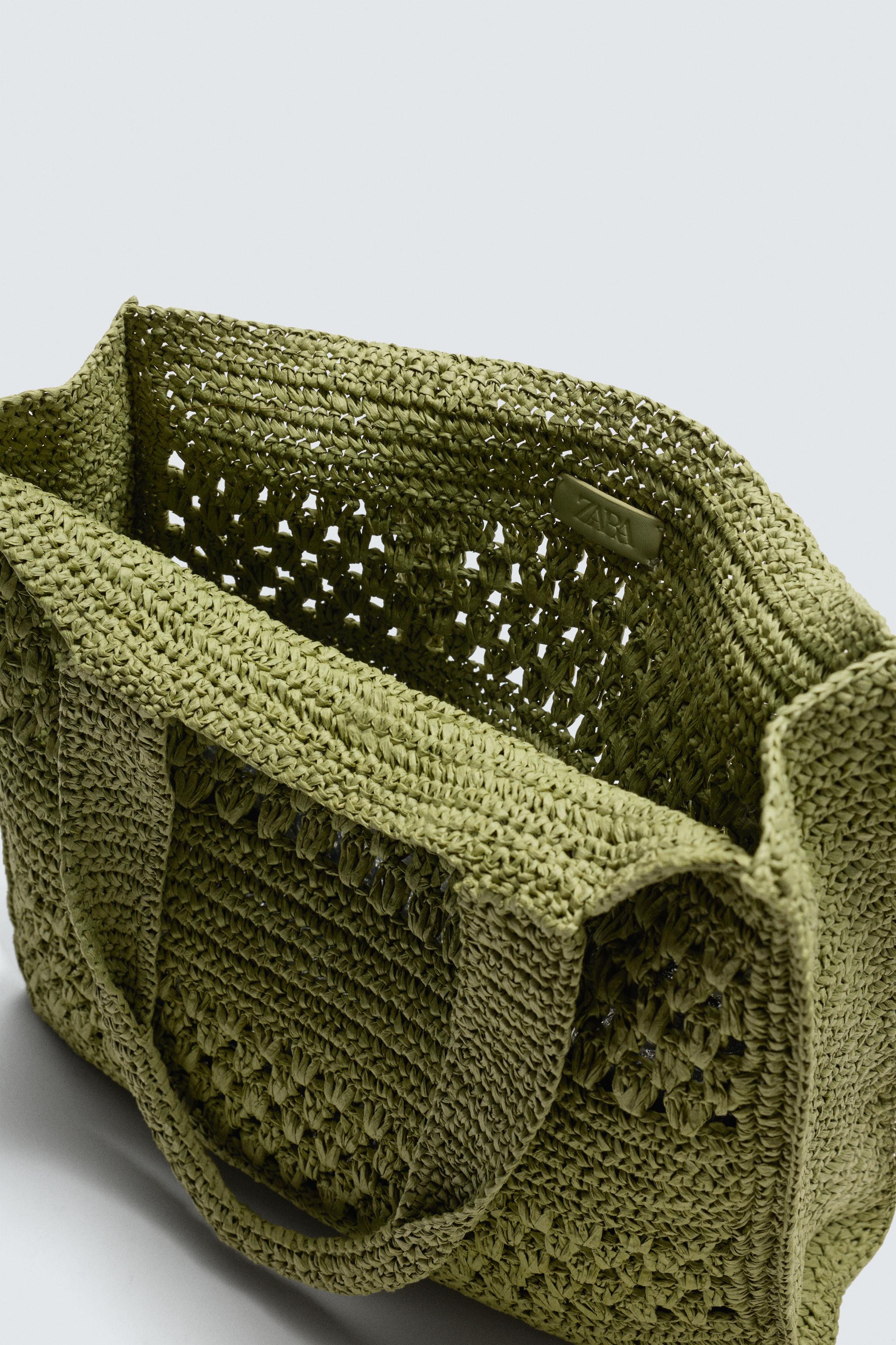 WOVEN SHOPPER BAG